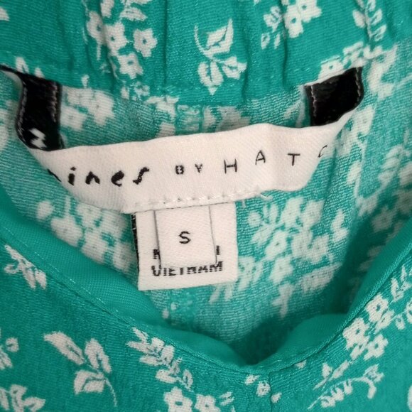 The Nines by Hatch Green Floral Maternity Jumpsuit - Picture 3 of 9